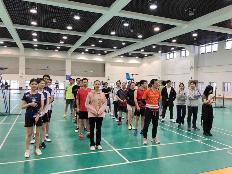 浙農文化節羽毛球賽激情開賽